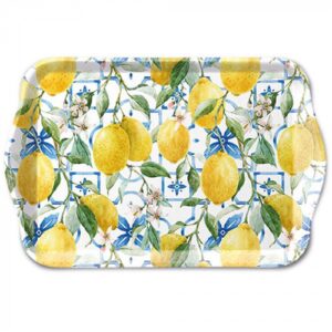 AMB.13719660 Mediterranean lemons műanyag kistálca 13x21cm