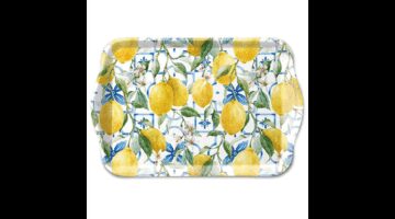 AMB.13719660 Mediterranean lemons műanyag kistálca 13x21cm