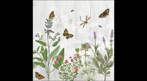 AMB.13319345 Herb Garden papírszalvéta 33x33cm