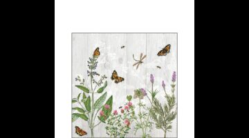 AMB.12519345 Herb Garden papírszalvéta 25x25cm