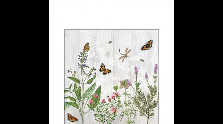 AMB.12519345 Herb Garden papírszalvéta 25x25cm