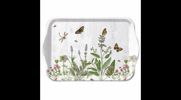 AMB.13719345 Herb Garden műanyag kistálca 13x21cm