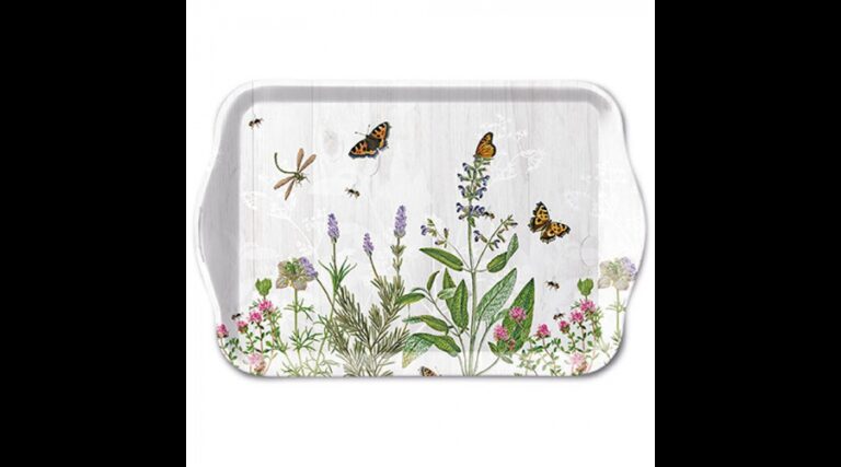 AMB.13719345 Herb Garden műanyag kistálca 13x21cm