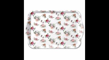 AMB.13719350 Charlotte white műanyag kistálca 13x21cm