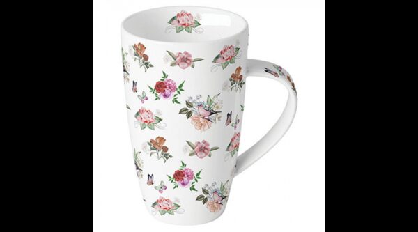 AMB.18919350 Charlotte white porcelánbögre 0