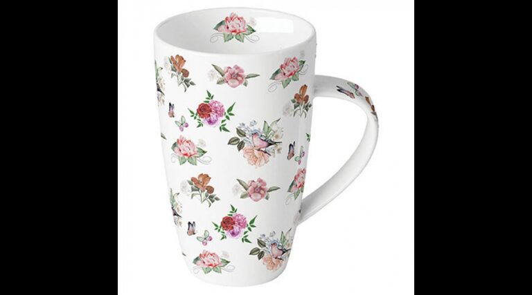 AMB.18919350 Charlotte white porcelánbögre 0