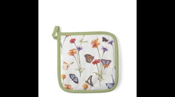 AMB.16519335 Butterfly garden white edényalátét 20x20cm