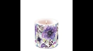 AMB.19219340 Purple Dream átvilágítós gyertya 8x7