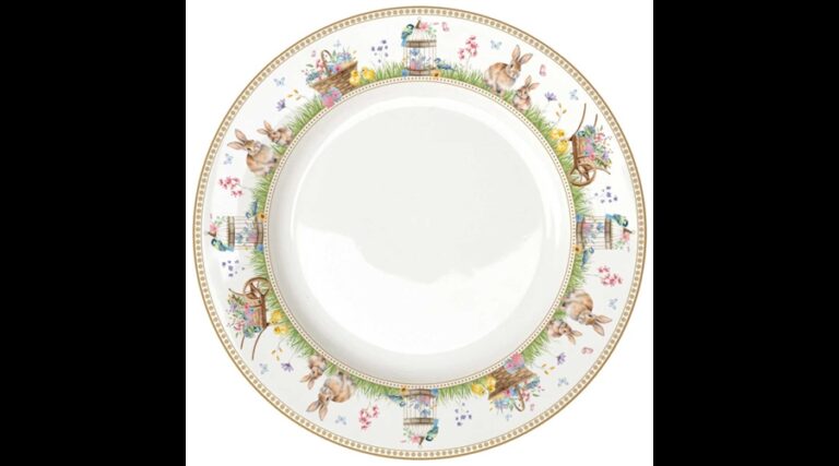 R2S.942SPBL Porcelán lapostányér 26