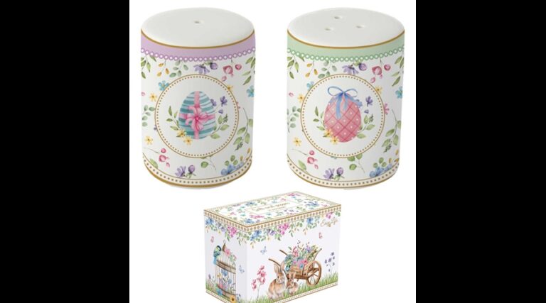 R2S.2099SPBL Porcelán só-borsszóró szett