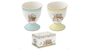 R2S.1318SPBL Porcelán tojástartó 6