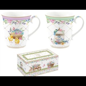 R2S.1172SPBL Porcelán bögreszett 2db-os