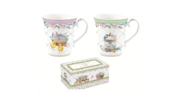 R2S.1172SPBL Porcelán bögreszett 2db-os