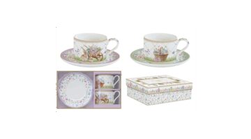 R2S.132SPBL Porceláncsésze+alj 240ml