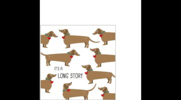 PPD.B125002669 Long Story papírszalvéta 25x25cm