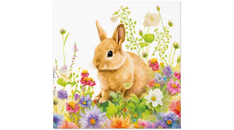 P.W.SDL146400 Spring Morning papírszalvéta 33x33cm