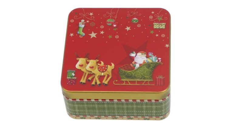 GAW.3393/207 Konyhai fémdoboz 86x86x31mm