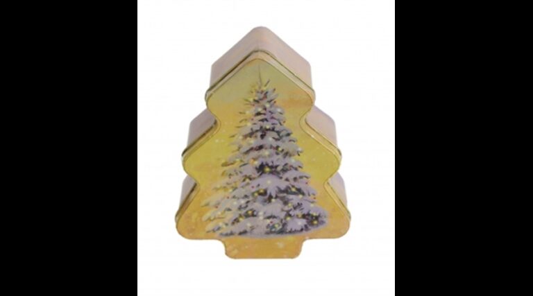 GAW.0734/019 Konyhai fenyő fémdoboz 142x112x50mm