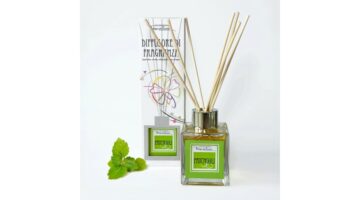 C.P.PATC. Diffúzor-Calabriai illóolaj rattanpálcával