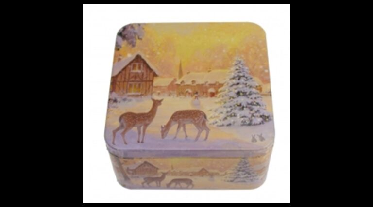 GAW.3433/019 Konyhai fémdoboz 150x150x75mm