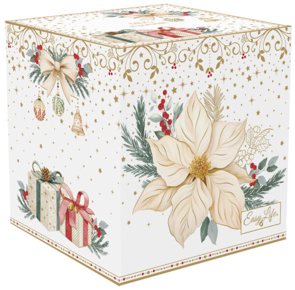 Porcelánbögre 275ml, dobozban, White Elegance