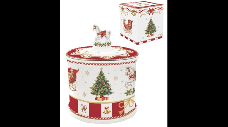 R2S.1334CTAL Porcelán keksztároló 14x16