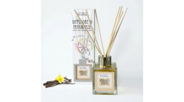 C.P.VANI-ZENZ. Diffúzor-Calabriai illóolaj rattanpálcával