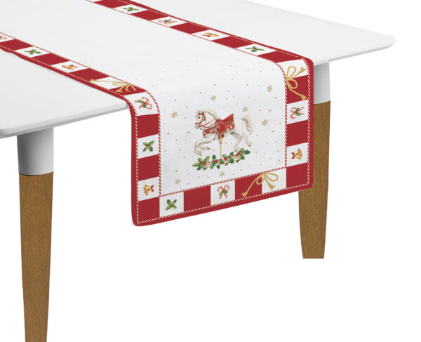 Asztali futó 45x140cm, 2 db-os, 100% pamut, Christmas Tale