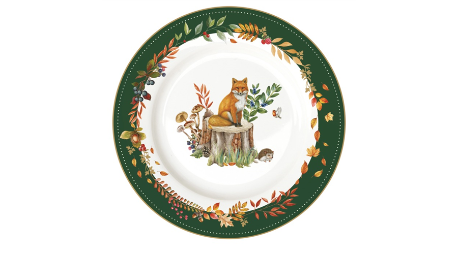 R2S.944FODR Porcelán desszerttányér 19cm