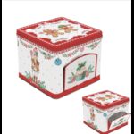 R2S.095SWEC Cukorkás fémdoboz 14x14x12cm