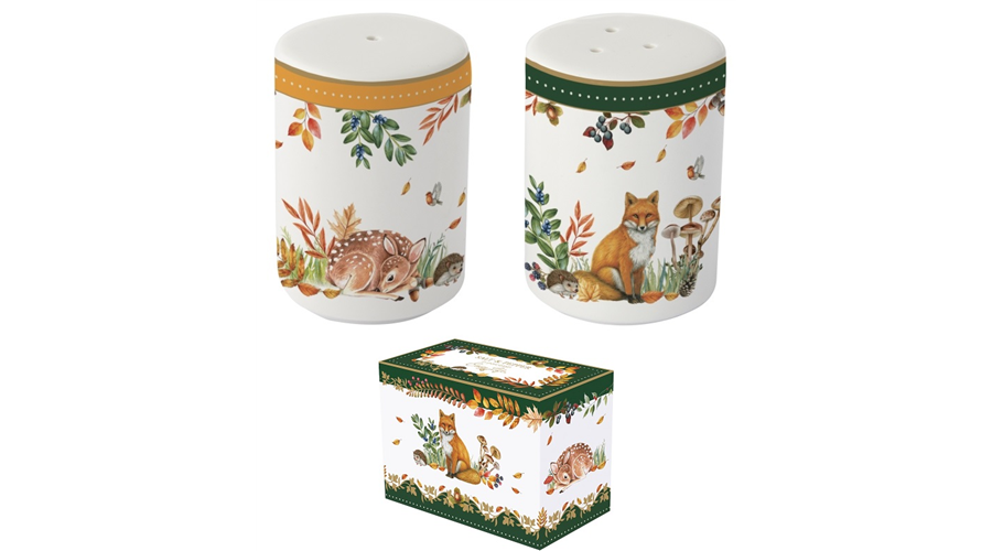 R2S.2099FODR Porcelán só-borsszóró szett