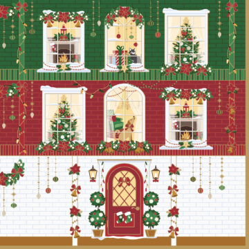 Papírszalvéta 33x33cm, Festive Avenue,20db-os