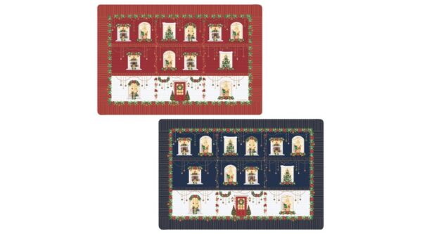 R2S.320FEAV Műanyag tányéralátét kétoldalas 45x30cm