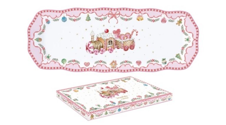 R2S.1482SWEC Porcelántálca 37x14cm