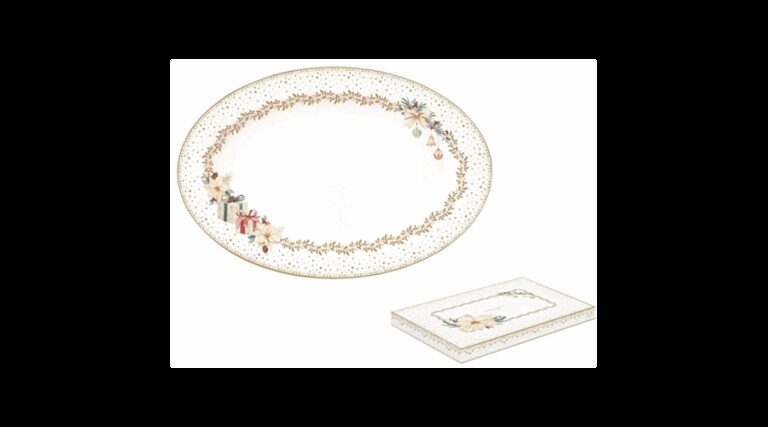 R2S.1116WHEL Porcelán ováltálca 35x23