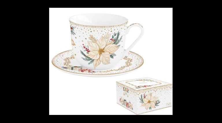 R2S.1182WHEL Porcelán reggelizőcsésze+alj 370ml