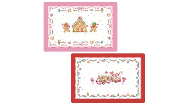 R2S.320SWEC Műanyag tányéralátét kétoldalas 45x30cm