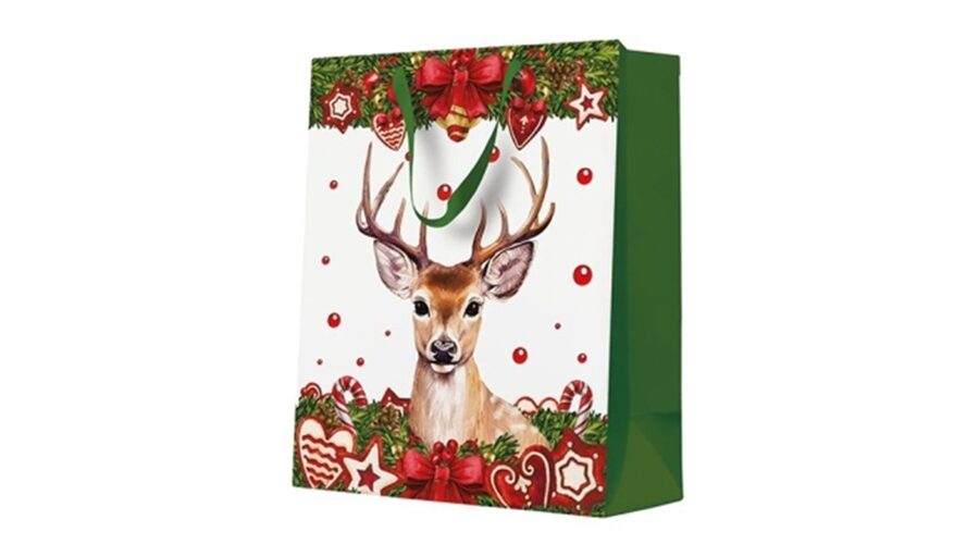 P.W.AGB2019005 Red Deer papír ajándéktáska large 26