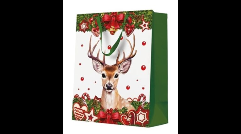 P.W.AGB2019005 Red Deer papír ajándéktáska large 26