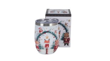 D.G.68252 Rozsdamentes acél hőtartó pohár 330ml