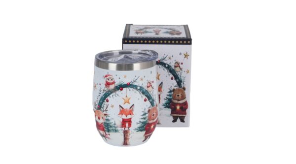 D.G.68252 Rozsdamentes acél hőtartó pohár 330ml