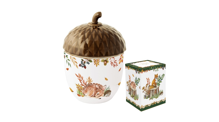 R2S.1645FODR Porcelán konyhai tároló fedővel