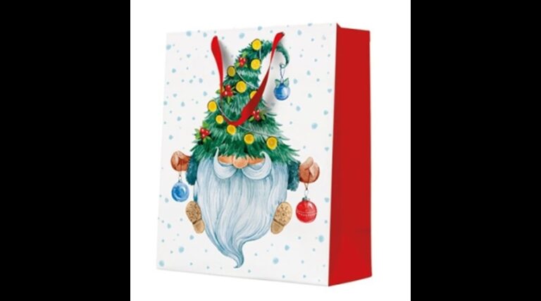 P.W.AGB2019105 Fancy Gnome papír ajándéktáska large 26