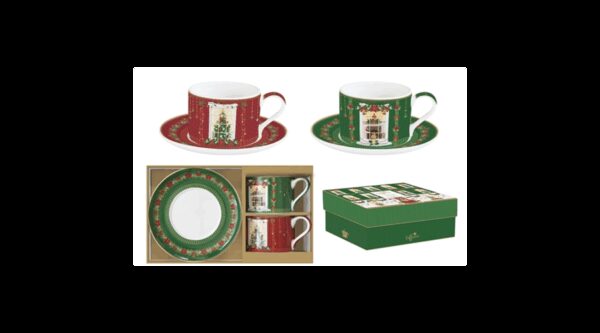 R2S.132FEAV Porceláncsésze+alj 240ml