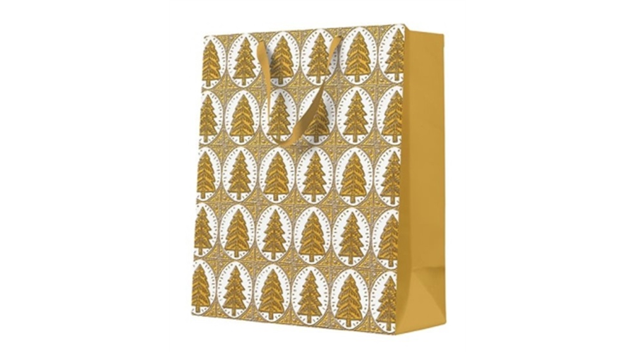 P.W.AGB2018805 Pattern Christmas Trees papír ajándéktáska premium large 26