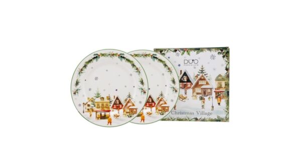 D.G.68955 Porcelán desszerttányér szett