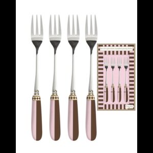 R2S.969SWEM Rozsdamentes süteményes villaszett 4 db-os