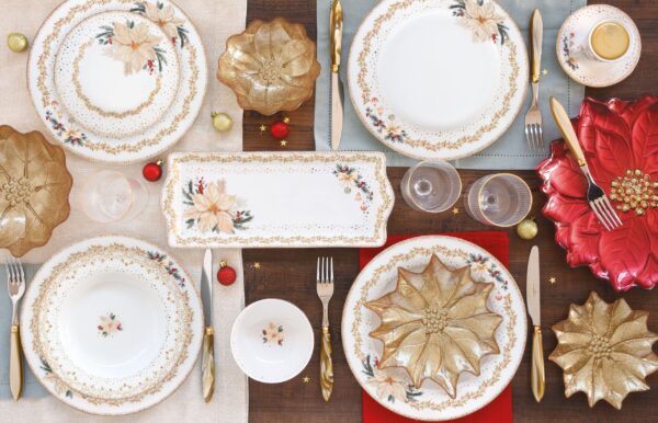 Porcelán mélytányér 21,5cm, White Elegance