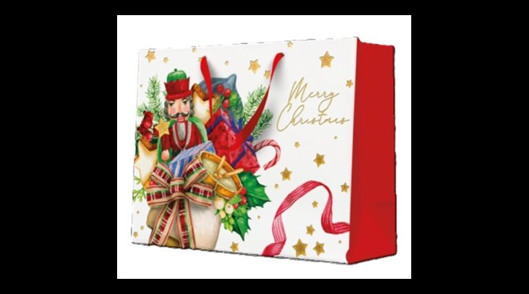 P.W.AGB2019806 Fairy Nutcracker papír ajándéktáska horizontal 33