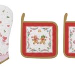 R2S.2630SWEC Edényalátét 2db 20x20cm+edényfogó kesztyű 20x30cm